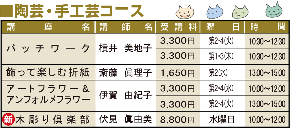 講座案内料金表05